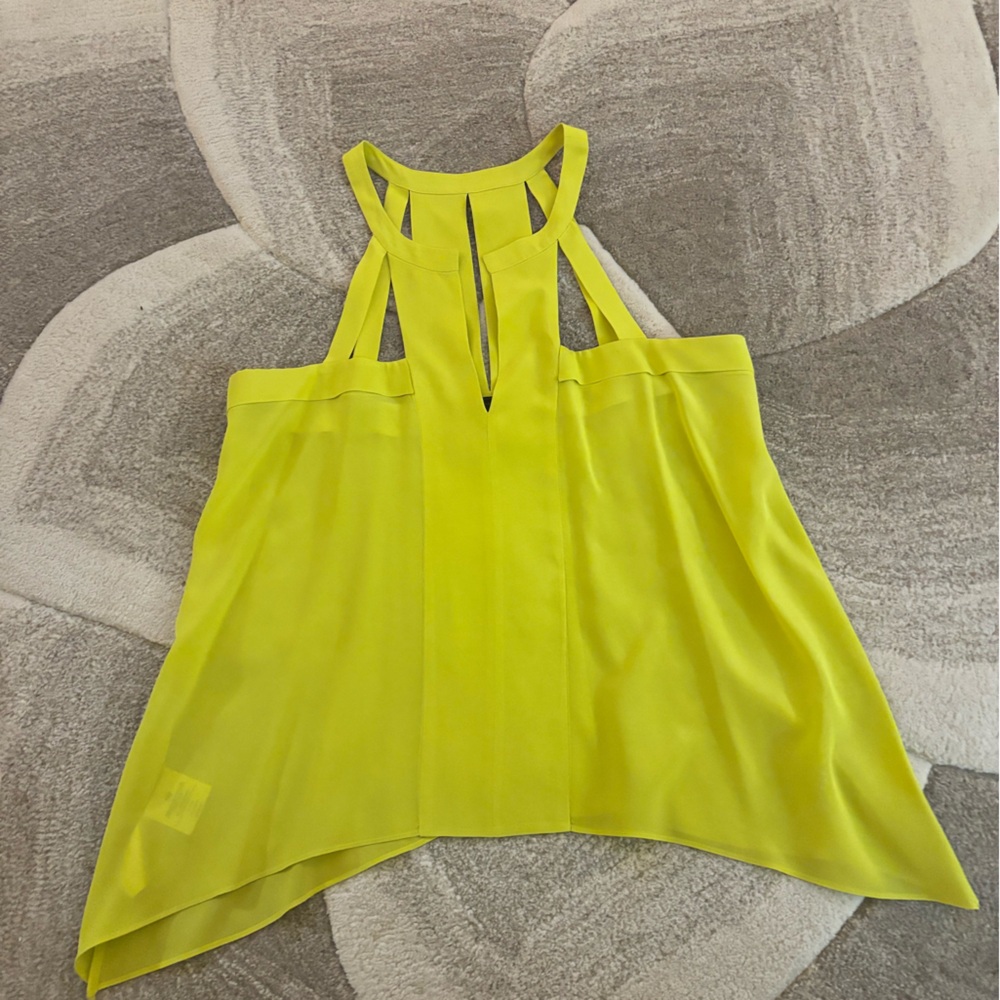 BCBGMaxAzria Bright Yellow Top